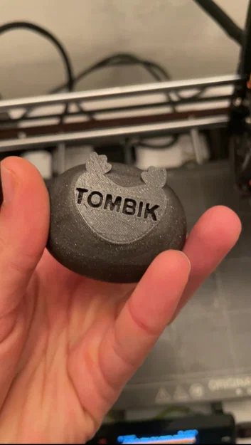 Mô hình chú chuột hamster béo ú TOMBIK 3D dễ thương - Image 2