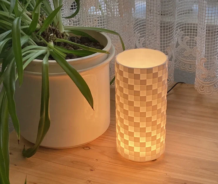 Lamp #58 - Chụp đèn Circular Offset Block cho Bambu Lamp Kit 001 - Image 1