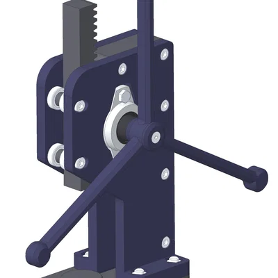 Meachnische Presse / arbor press (máy ép cơ khí)