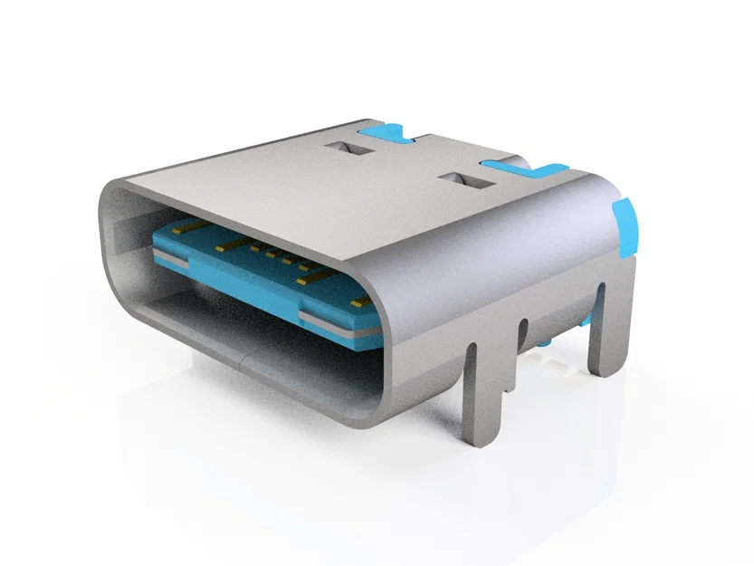 Mô hình đầu nối USB Type-C cái (USB C female connector) 1:1 - Image 3