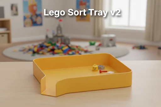 Khay phân loại Lego Sort Tray v2 - Giải pháp gọn gàng cho linh kiện - Image 1