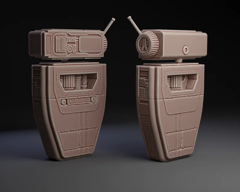 Mô hình in 3D Pip Droid độc đáo từ series Star Wars Acolyte - Image 1