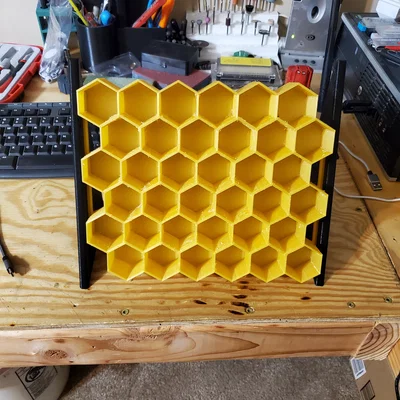 Kệ giữ chai sơn 33mm