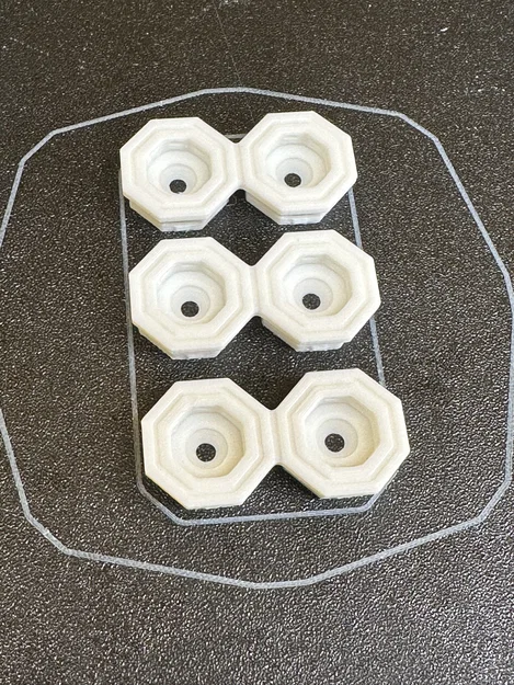 Multiboard Snap Mount - Ngàm bắt vít gắn tile lên tường - Image 3