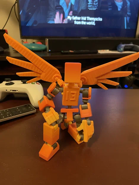 Giáp Ngực Cánh cho Mini Lucky 13 - Image 1