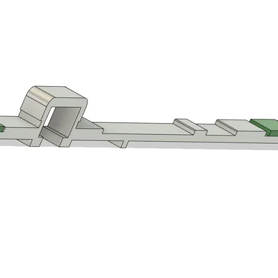 Mô hình biên dạng Festool Track (Festool Track Profile) cho in 3D
