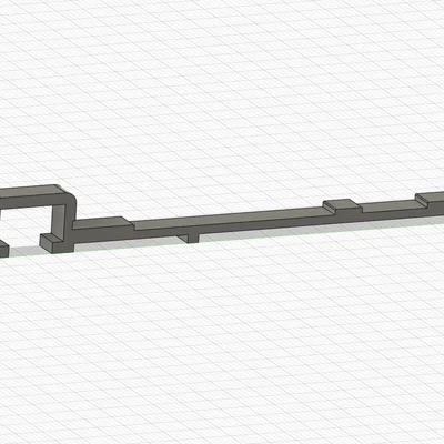 Mô hình biên dạng Festool Track (Festool Track Profile) cho in 3D