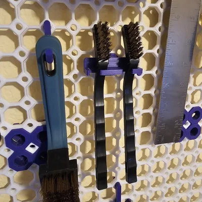 Giá treo bàn chải đồng Multiboard (Multiboard Brass Brush Holder)