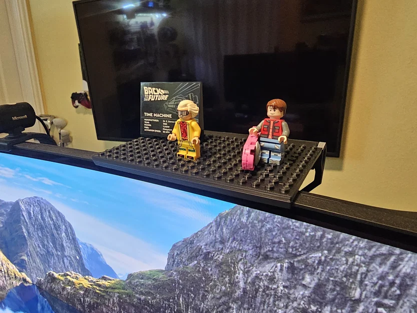 Kệ Màn Hình LEGO Tùy Chỉnh Tương Thích LEGO - Hợp Hầu Hết Màn Hình - Image 1