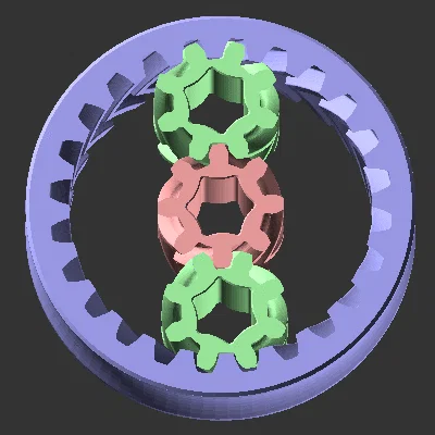 Bộ Bánh Răng Hai Hành Tinh Kỳ Quặc (The Absurd Two-Planet Gear)