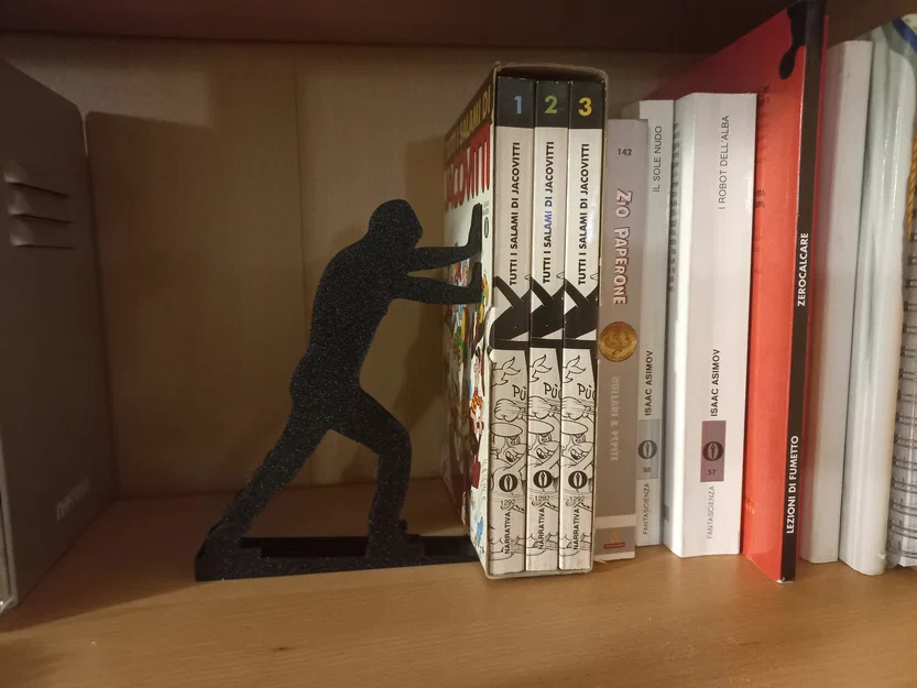 Mô hình người đẩy chặn sách và chặn cửa 3D độc đáo - Image 1