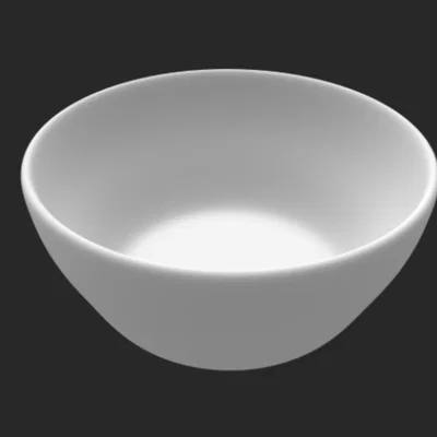 Mô hình bát đựng đồ đa năng tối giản in 3D chất lượng cao
