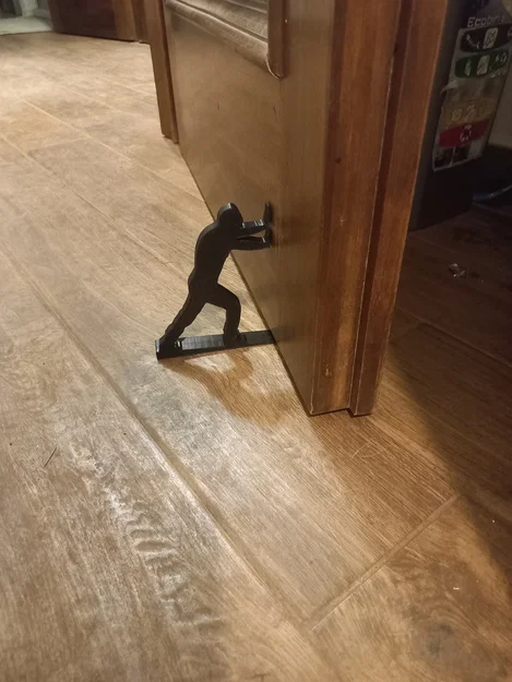 Mô hình người đẩy chặn sách và chặn cửa 3D độc đáo - Image 3