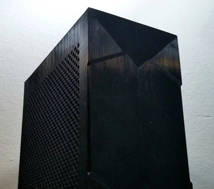 Case Mini ITX 4.7L in dễ (2 mảnh), sandwich, không cần thread insert/standoff/feet - Image 3