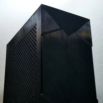 Case Mini ITX 4.7L in dễ (2 mảnh), sandwich, không cần thread insert/standoff/feet