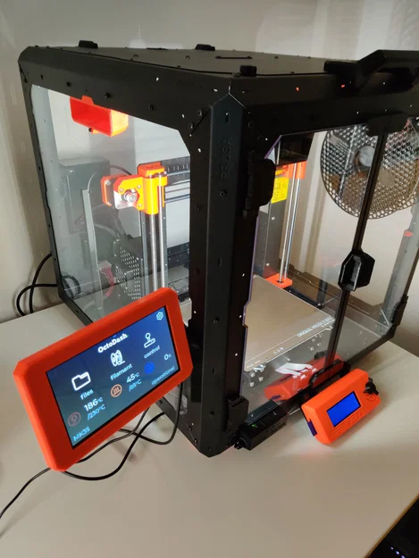 Original Prusa Enlosure (OPE) - Giá gắn Raspberry Pi kèm màn hình 7" - Image 1