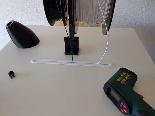 IKEA Lack enclosure - khe dẫn filament (filament slot) - Image 1