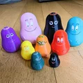 Búp bê lồng nhau gia đình Barbapapa (Barbapapa Family Nesting Dolls) - Thumbnail 1