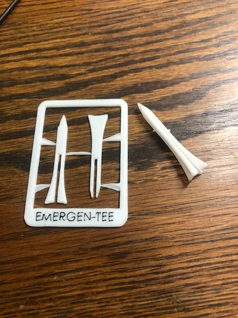 Golf Tee Kit Card (Kit Card Tee Golf Khẩn Cấp) - Image 1