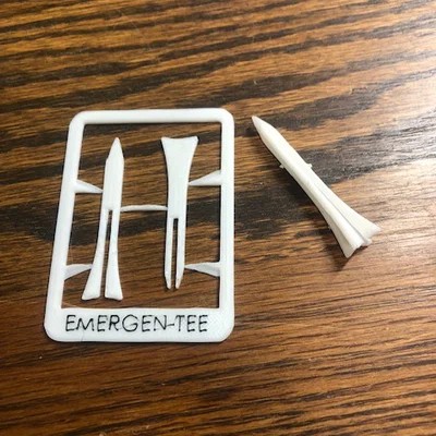 Golf Tee Kit Card (Kit Card Tee Golf Khẩn Cấp)