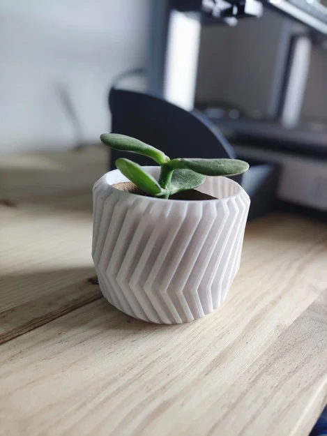 Chậu trồng cây (Planter pot) phong cách hiện đại/công nghiệp - Image 1