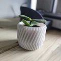 Chậu trồng cây (Planter pot) phong cách hiện đại/công nghiệp - Thumbnail 1