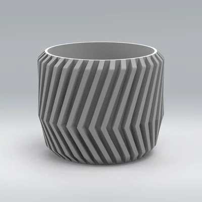 Chậu trồng cây (Planter pot) phong cách hiện đại/công nghiệp