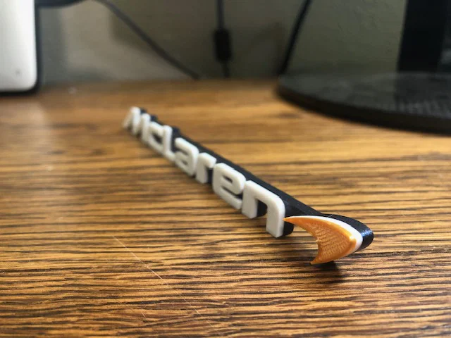 Logo McLaren để bàn làm việc - Image 2