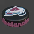 Mô hình quả cầu khúc côn cầu Colorado Avalanche độc đáo cho người hâm mộ - Thumbnail 1