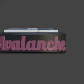 Mô hình quả cầu khúc côn cầu Colorado Avalanche độc đáo cho người hâm mộ