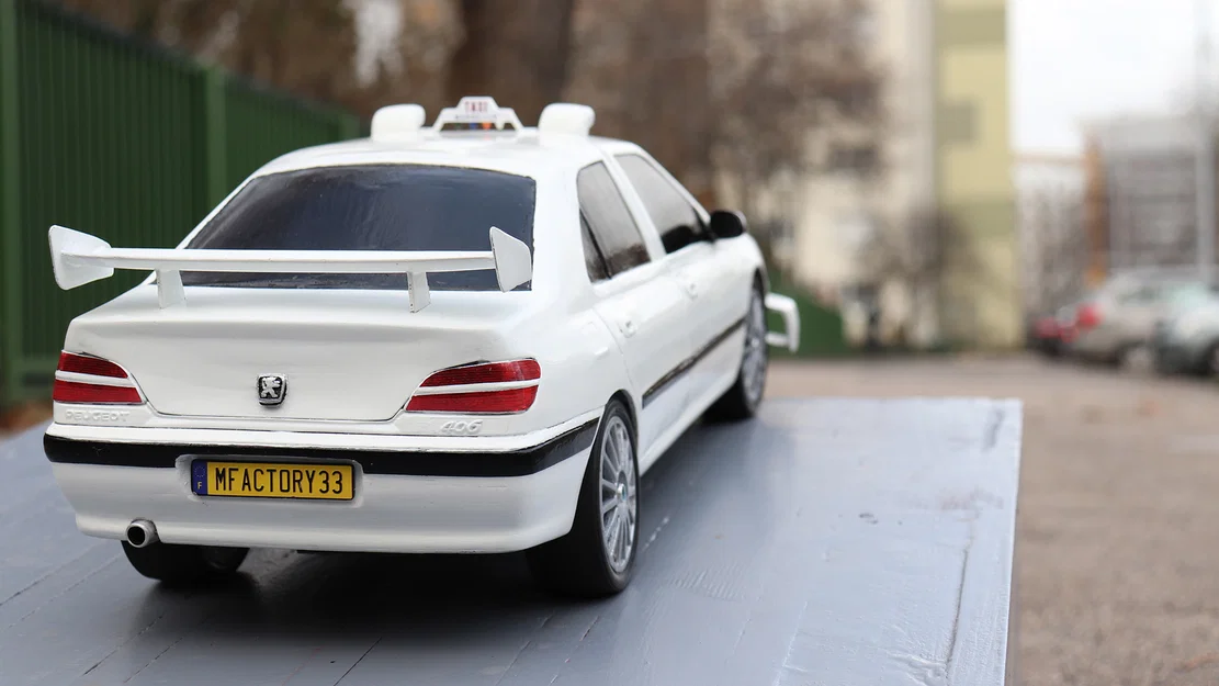 Xe RC Peugeot 406 - phim Taxi - Image 2