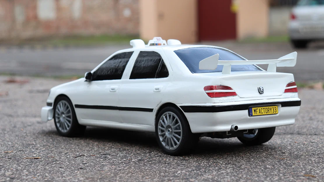 Xe RC Peugeot 406 - phim Taxi - Image 3