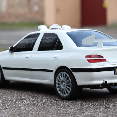 Xe RC Peugeot 406 - phim Taxi