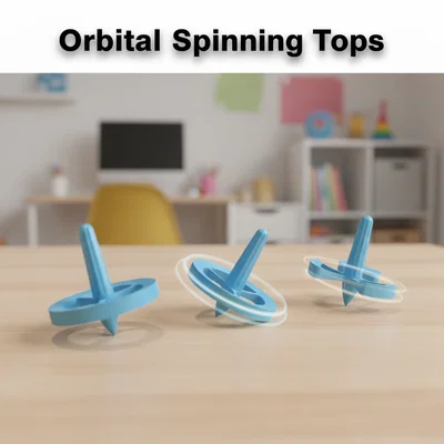 Con quay quỹ đạo Orbital Spinning Tops