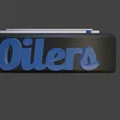 Mô hình đĩa khúc côn cầu Edmonton Oilers 3D độc đáo - Thumbnail 3