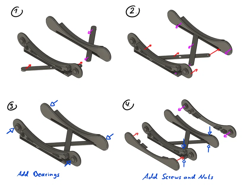 Giá đỡ cuộn filament mở rộng (Extendable Spool holder) - Image 5