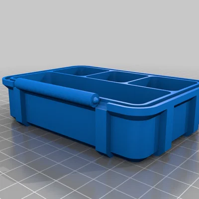 Hộp đựng rugged 4 ngăn (4 Compartment Rugged Storage Box)