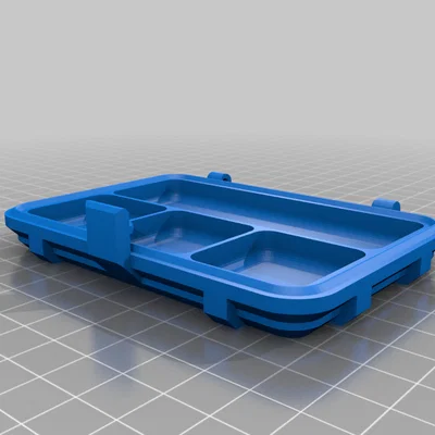 Hộp đựng rugged 4 ngăn (4 Compartment Rugged Storage Box)