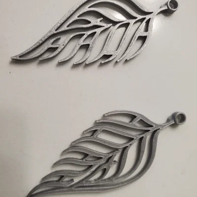 Bông tai Lông vũ (Feather Earrings)