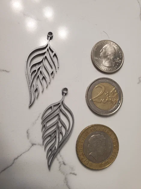 Bông tai Lông vũ (Feather Earrings) - Image 2