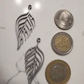 Bông tai Lông vũ (Feather Earrings) - Thumbnail 2
