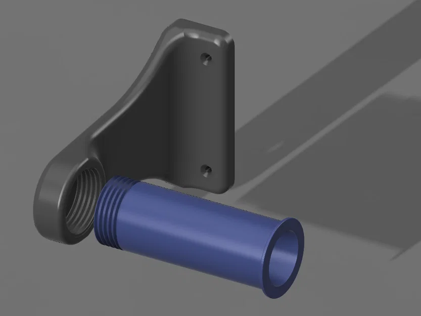 Giá treo cuộn sợi in 3D gắn tường (Spool wallmount) cực gọn gàng - Image 1