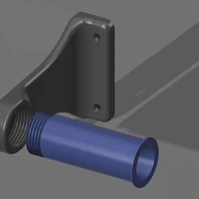 Giá treo cuộn sợi in 3D gắn tường (Spool wallmount) cực gọn gàng