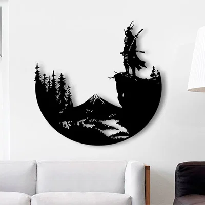 Mô hình treo tường Samurai On The Rise độc đáo cho không gian sống