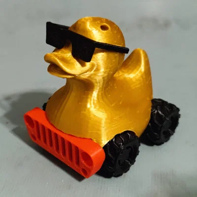 Vịt Jeep đeo kính (Jeep duck with glasses)