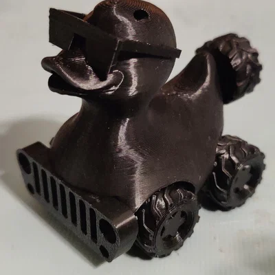 Vịt Jeep đeo kính (Jeep duck with glasses)