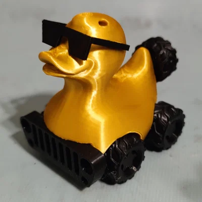 Vịt Jeep đeo kính (Jeep duck with glasses)
