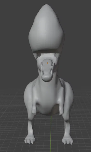 Mô hình Happy T-Rex đáng yêu cho máy in 3D - Image 2