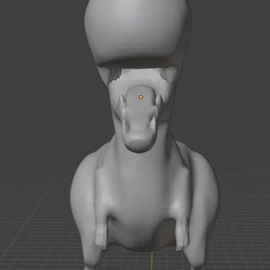 Mô hình Happy T-Rex đáng yêu cho máy in 3D
