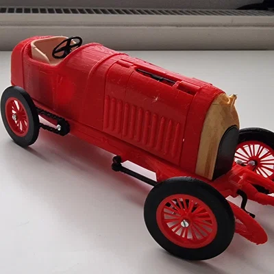 Mô hình in 3D xe đua cổ điển Fiat S76 The Beast 1910